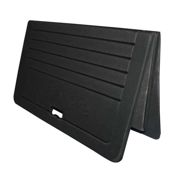 Natte pliable 190x90x1,5cm, noir