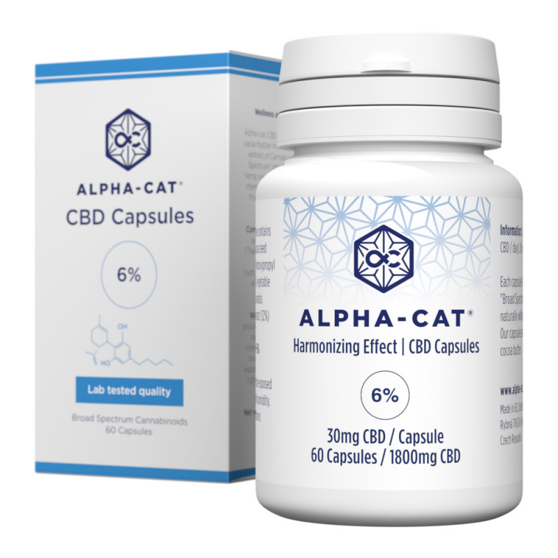 CBD 6 % 1800mg Capsules 60
