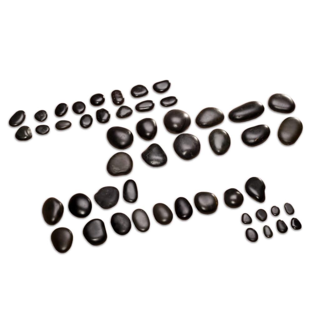 Jeu de 54 pierres Basalt