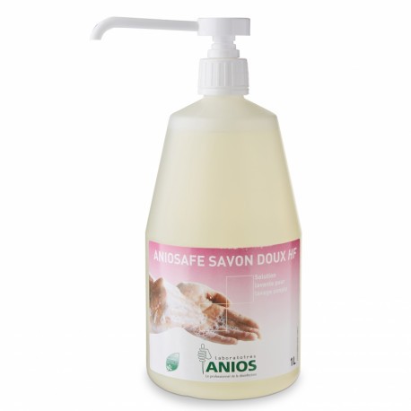 Savon doux Anios 1 litre avec pompe