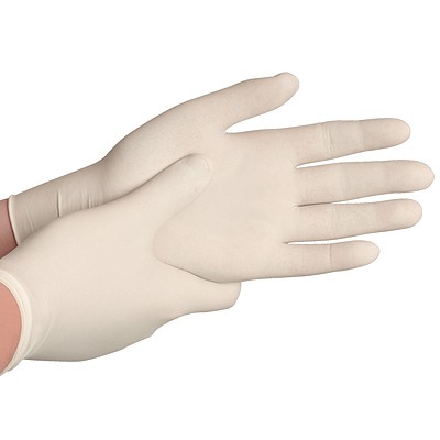 Gants latex sans poudre